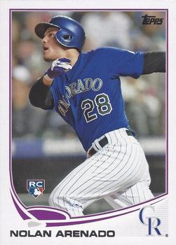 2013 Topps Update #US259 Nolan Arenado Front