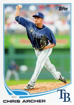2013 Topps Update #US320 Chris Archer Front