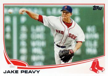 2013 Topps Update #US326 Jake Peavy Front