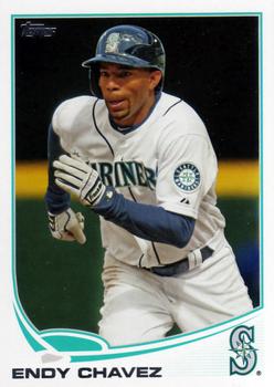2013 Topps Update #US327 Endy Chavez Front