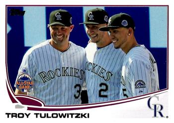 2013 Topps Update #US88 Troy Tulowitzki Front