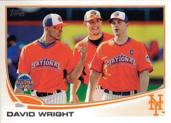 2013 Topps Update #US316 David Wright Front