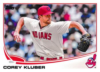 2013 Topps Update #US105 Corey Kluber Front