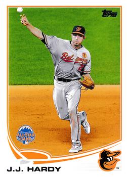 2013 Topps Update #US125 J.J. Hardy Front