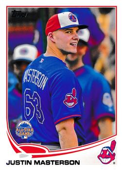 2013 Topps Update #US239 Justin Masterson Front
