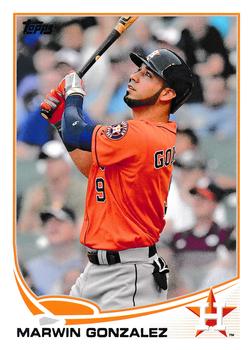 2013 Topps Update #US243 Marwin Gonzalez Front