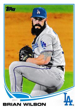 2013 Topps Update #US254 Brian Wilson Front