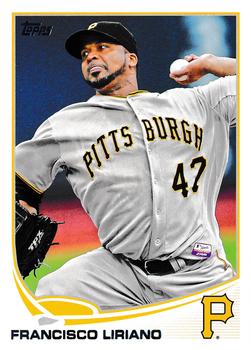 2013 Topps Update #US271 Francisco Liriano Front