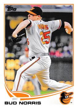 2013 Topps Update #US275 Bud Norris Front