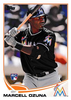 2013 Topps Update #US279 Marcell Ozuna Front