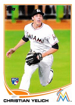 2013 Topps Update #US290 Christian Yelich Front