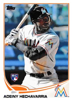 2013 Topps Update #US32 Adeiny Hechavarria Front