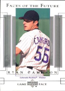2003 Upper Deck Game Face #126 Ryan Cameron Front