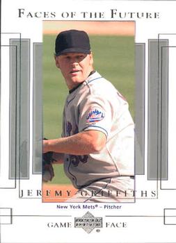 2003 Upper Deck Game Face #135 Jeremy Griffiths Front