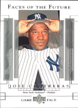 2003 Upper Deck Game Face #139 Jose Contreras Front