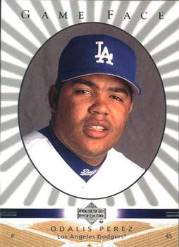 2003 Upper Deck Game Face #54 Odalis Perez Front