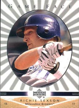2003 Upper Deck Game Face #59 Richie Sexson Front