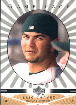 2003 Upper Deck Game Face #81 Eric Chavez Front