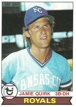 1979 Topps #26 Jamie Quirk Front