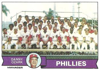 1979 Topps #112 Philadelphia Phillies / Danny Ozark Front