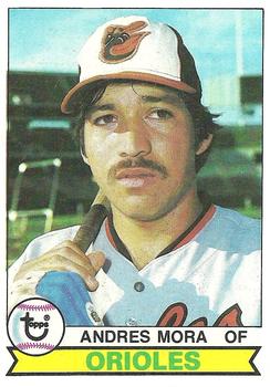 1979 Topps #287 Andres Mora Front