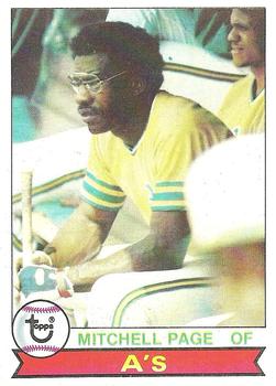 1979 Topps #295 Mitchell Page Front