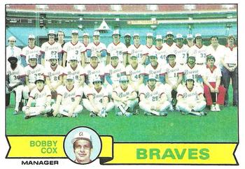 1979 Topps #302 Atlanta Braves / Bobby Cox Front