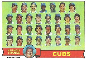 1979 Topps #551 Chicago Cubs / Herman Franks Front
