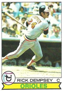 1979 Topps #593 Rick Dempsey Front