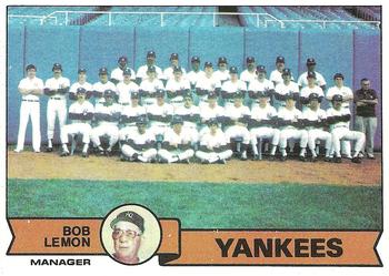 1979 Topps #626 New York Yankees / Bob Lemon Front