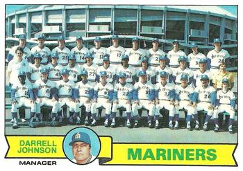 1979 Topps #659 Seattle Mariners / Darrell Johnson Front