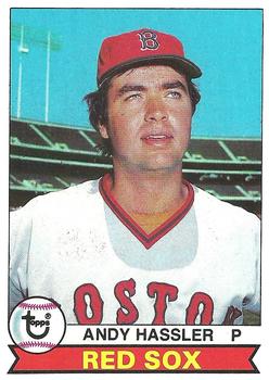 1979 Topps #696 Andy Hassler Front