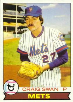 1979 Topps #334 Craig Swan Front