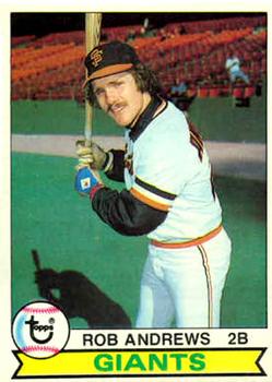 1979 Topps #34 Rob Andrews Front