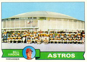 1979 Topps #381 Houston Astros / Bill Virdon Front