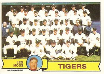 1979 Topps #66 Detroit Tigers / Les Moss Front
