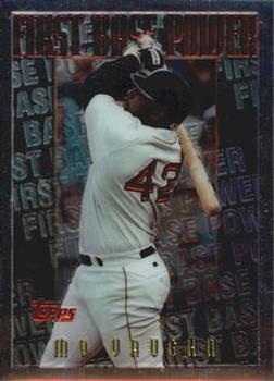 1996 Topps - Mystery Finest #M19 Mo Vaughn Front