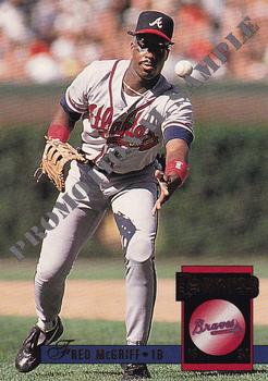 1994 Donruss - Promotional Samples #8 Fred McGriff Front