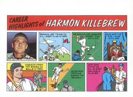 1973 Topps Comics #NNO Harmon Killebrew Front