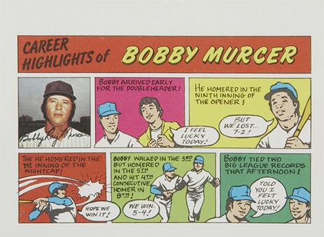 1973 Topps Comics #NNO Bobby Murcer Front