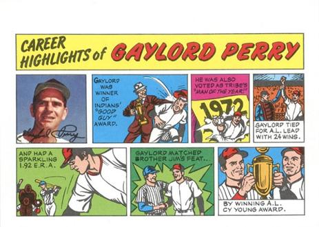 1973 Topps Comics #NNO Gaylord Perry Front