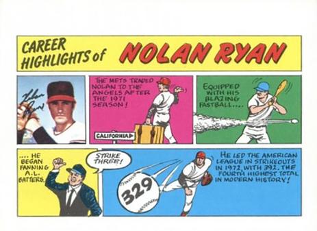 1973 Topps Comics #NNO Nolan Ryan Front