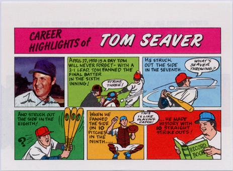 1973 Topps Comics #NNO Tom Seaver Front