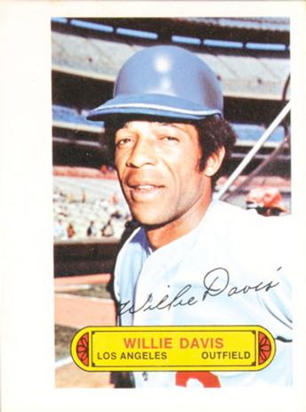 1973 Topps Pin-Ups #NNO Willie Davis Front