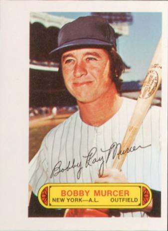 1973 Topps Pin-Ups #NNO Bobby Murcer Front