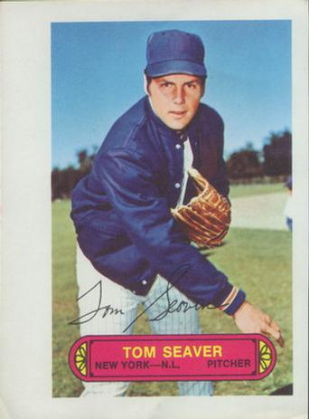 1973 Topps Pin-Ups #NNO Tom Seaver Front