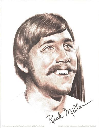 1973-74 Linnett Portraits #NNO Rick Miller Front