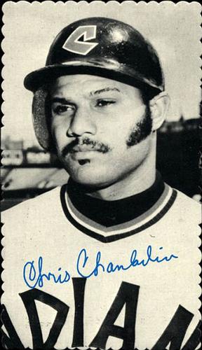 1974 Topps Deckle #15 Chris Chambliss Front