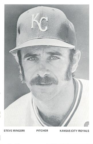 1974 Kansas City Royals Photocards #NNO Steve Mingori Front