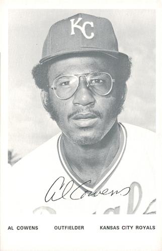 1975 Kansas City Royals Photocards #NNO Al Cowens Front